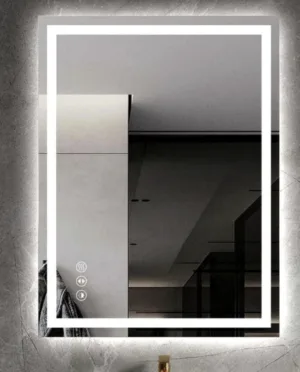 Frameless Rectangular LED Smart Mirror